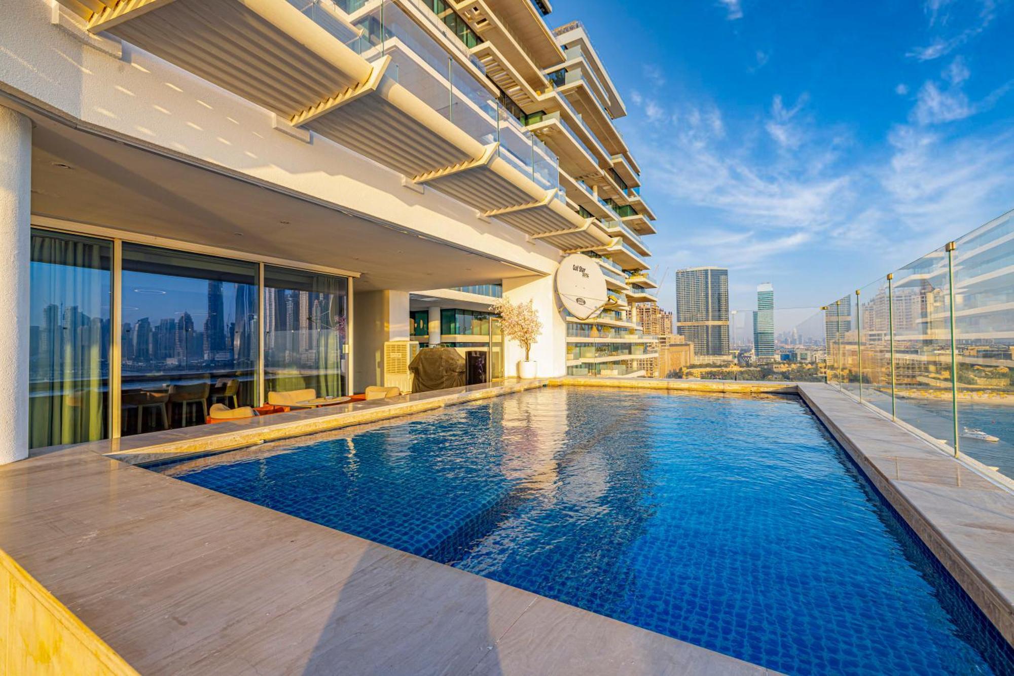 Five Palm Jumeirah 2Br Luxury Penthouse , Full Marina See View With Private Pool ドバイ エクステリア 写真