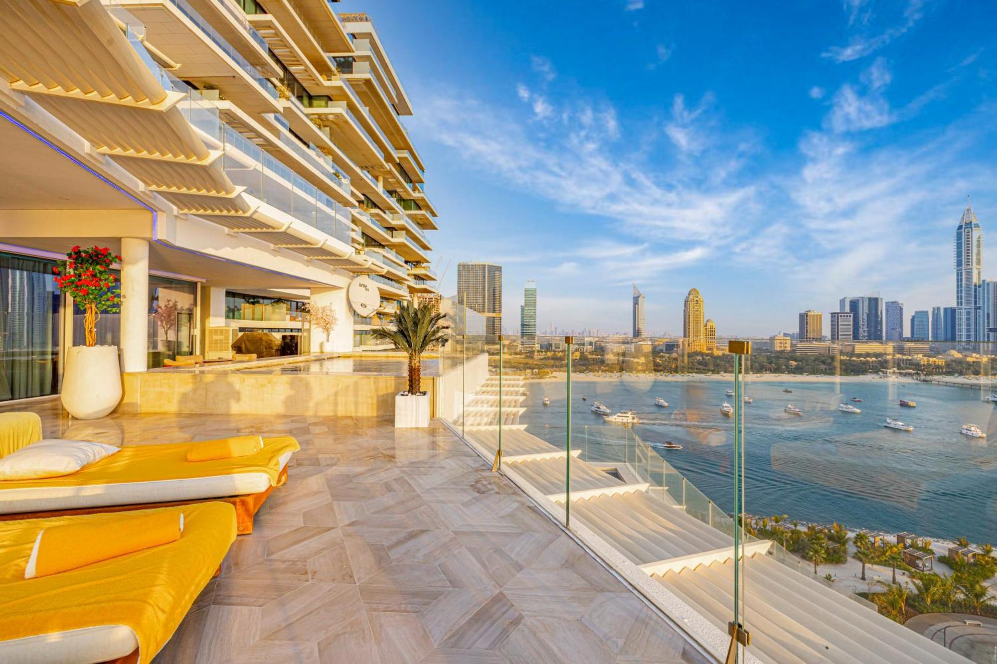 Five Palm Jumeirah 2Br Luxury Penthouse , Full Marina See View With Private Pool ドバイ エクステリア 写真