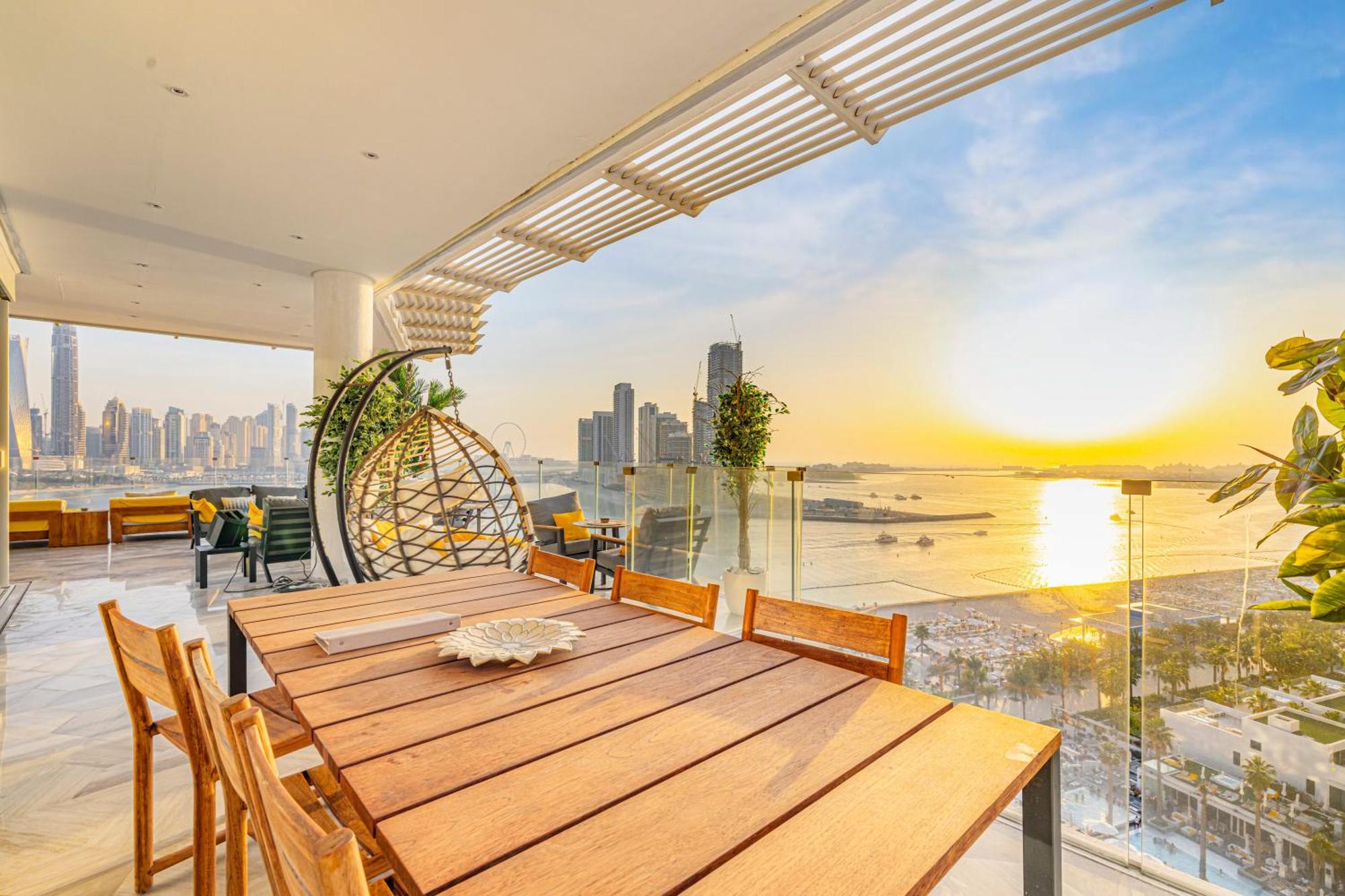 Five Palm Jumeirah 2Br Luxury Penthouse , Full Marina See View With Private Pool ドバイ エクステリア 写真