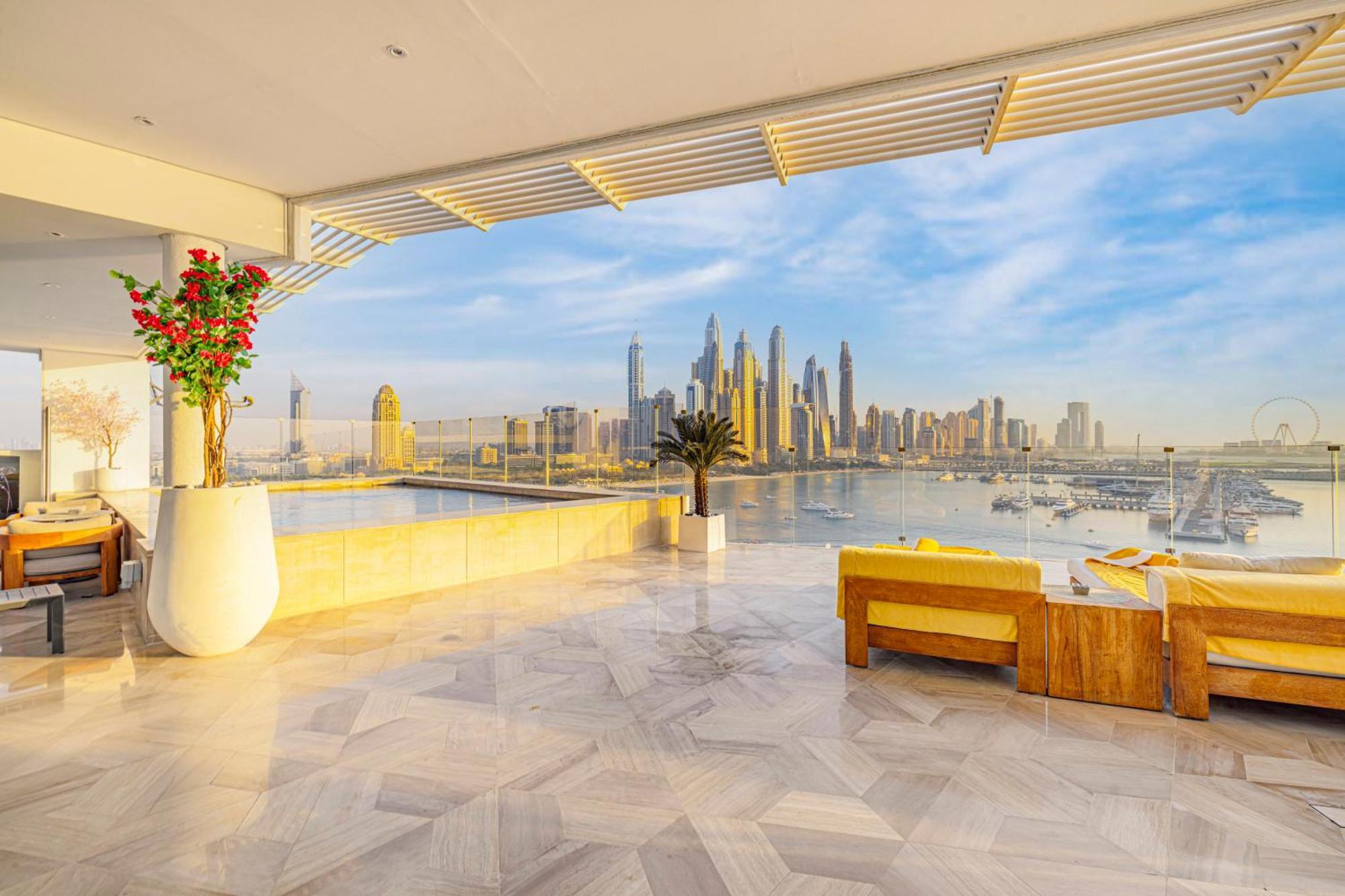 Five Palm Jumeirah 2Br Luxury Penthouse , Full Marina See View With Private Pool ドバイ エクステリア 写真