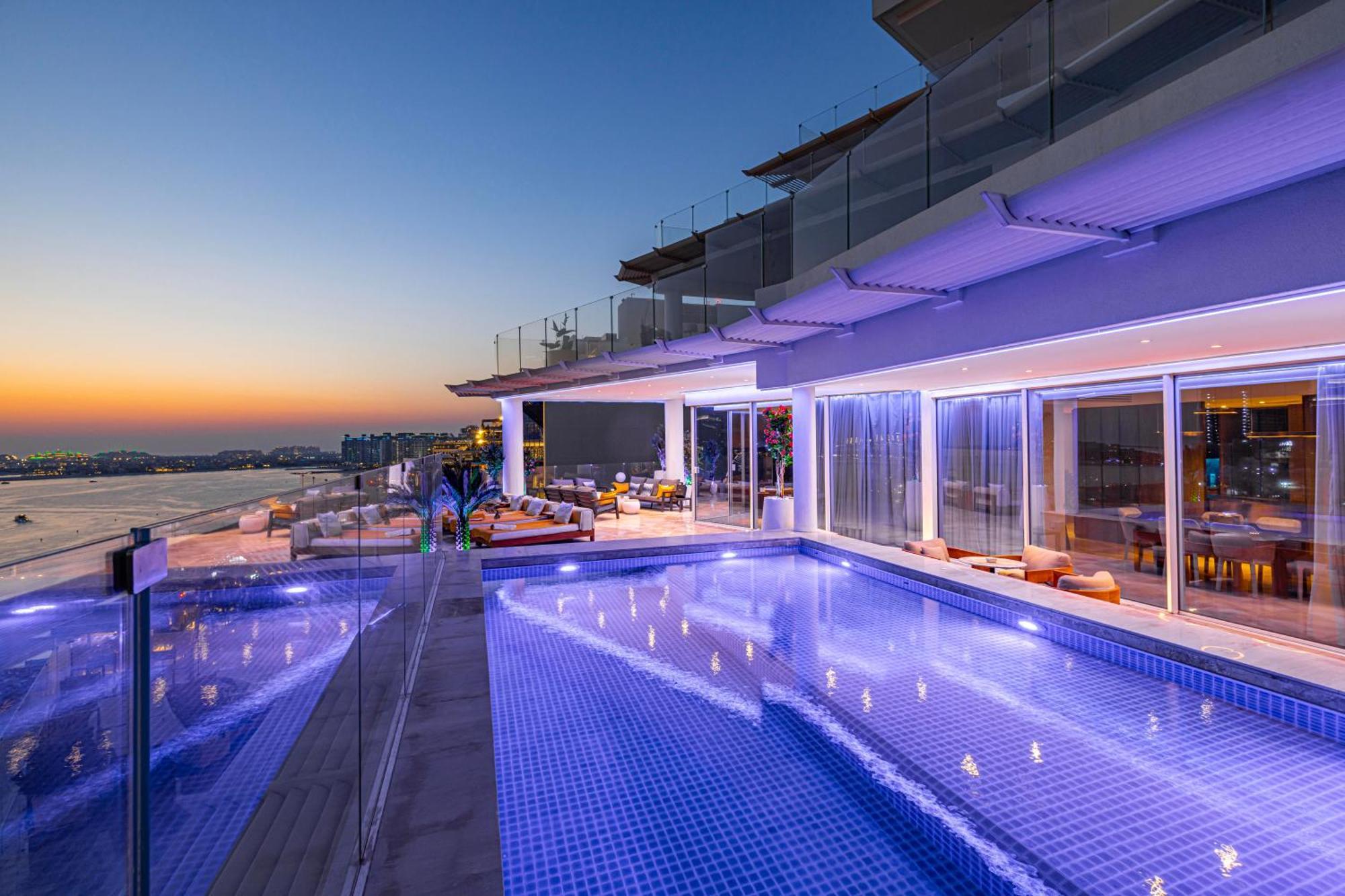 Five Palm Jumeirah 2Br Luxury Penthouse , Full Marina See View With Private Pool ドバイ エクステリア 写真