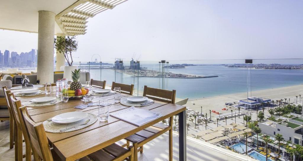Five Palm Jumeirah 2Br Luxury Penthouse , Full Marina See View With Private Pool ドバイ エクステリア 写真